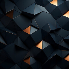 Texture of a 3D geometric wall