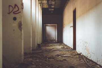 old abandoned building