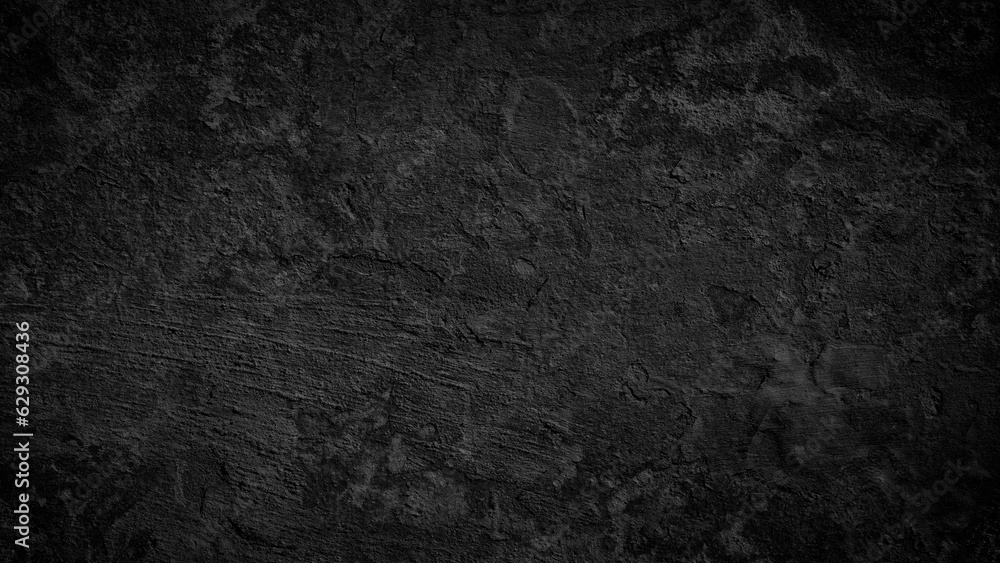 Poster black background. abstract black wall texture for pattern background. wall texture rough background 