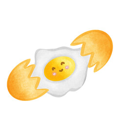 egg with a smile