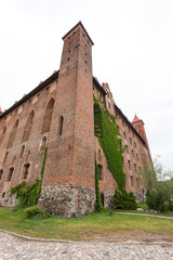 Fototapeta na wymiar Gniew Castle is a former castle of the Teutonic Knights Order, Poland.