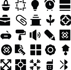 Pack of Graphics Design Tools Bold Line Icons 

