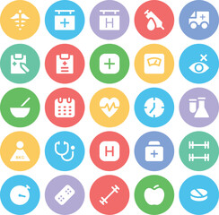 Pack of Healthcare Line Icons

