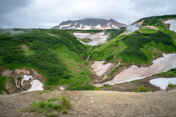 Views of Kamchatka in summer. Russia. July 2023