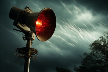 Tornado sirens - obrazy, fototapety, plakaty