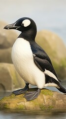 penguin on the beach