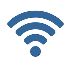 Vector graphic of the wi-fi symbol