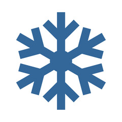 Vector graphic of snowflake icon