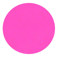 pink paper bubble