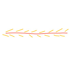 hand drawn colorful border