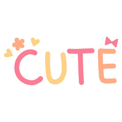 Naklejka premium Words Sticker Vector