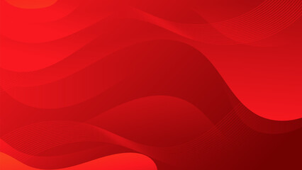 Abstract Red liquid background. Modern background design. gradient color. Dynamic Waves. Fluid shapes composition. Fit for website, banners, wallpapers, brochure, posters