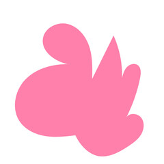 Pink vectors abstract shapes