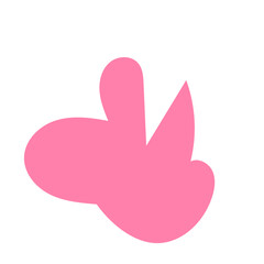 Pink vectors abstract shapes