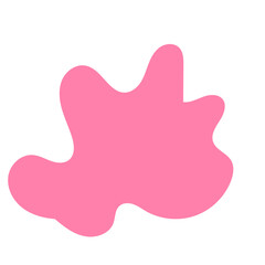 Pink vectors abstract shapes