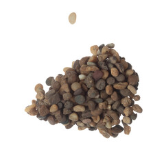Fish Tank decorative Rock stone gravel fly explosion fall, brown stone rock explode abstract cloud...