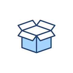 Box icon vector. box sign and symbol, parcel, package