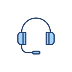 Headphone icon vector. Headvector sign and symbol