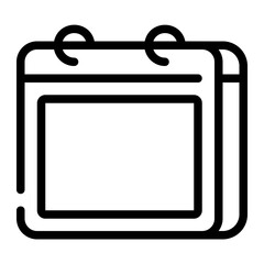 schedule line icon