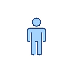 Man icon vector. male sign and symbol. human symbol