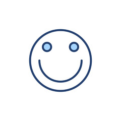 Smile icon vector. smile emoticon icon. feedback sign and symbol