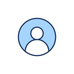 User icon vector. person sign and symbol. people icon.