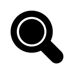 Zoom find icon symbol image vector. Illustration of the search lens design image