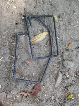 Begel that will be assembled to be used as a foundation for the house so that the building is sturdy