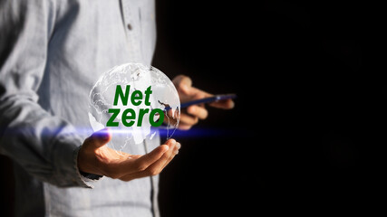 Carbon neutral is the 2050 net zero carbon dioxide emissions state.	