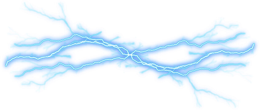 abstract techno Blue electric lighting effect