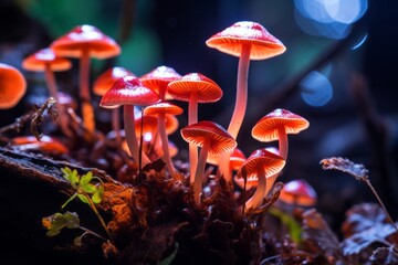 Fototapeta premium Psilocybin Magic Mushrooms 