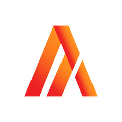 Monogram design vector logo. Monogram initial letter mark A logo design. Monogram design vector logo. Monogram initial letter mark A logo design simple A monogram