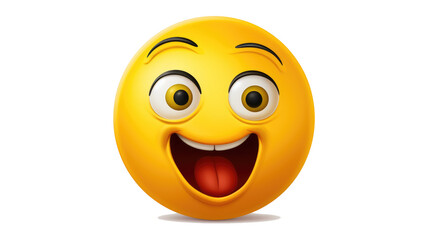 3d smiley with a smile