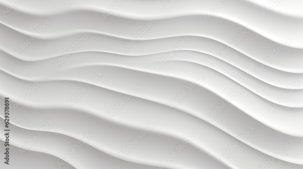 Poster abstract background with wave lines to white background