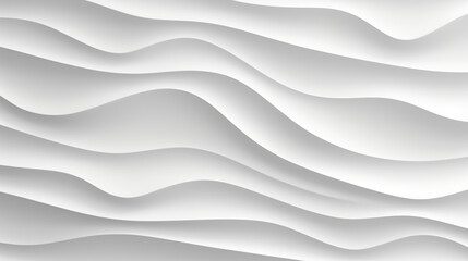 a wavy smooth light white pattern on a white background, softness, and soft whitish shades