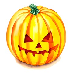 happy halloween pumpkin cartoon illustration graphic design