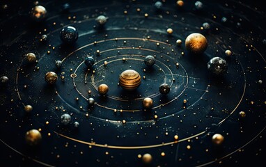 Golden dimensions multiverse planets.