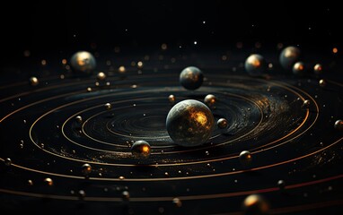 Golden dimensions multiverse planets.