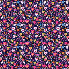 Flower Art Seamless Pattern Wallpaper Background 4