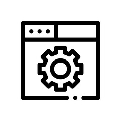 development line icon