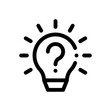 hypothesis line icon