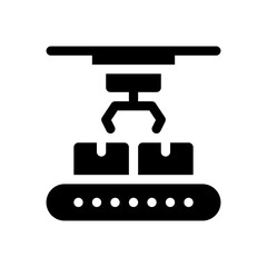 industry glyph icon