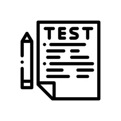 test line icon © HacaStudio