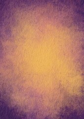 Yellow light on purple color background for decoration on mythical and Fantasy design concept.