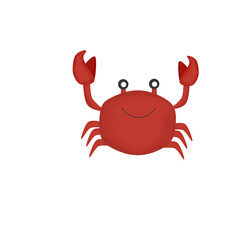 red crab cartoon
