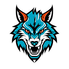 Obraz premium Diseño de lobo para camisetas en png