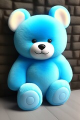 teddy bear generated by AI