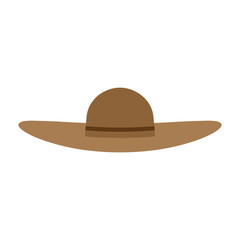 Fashion hat icon design template vector isolated illustration