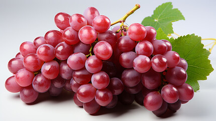 Fototapeta premium Photo of fresh and sweet red and green grapes