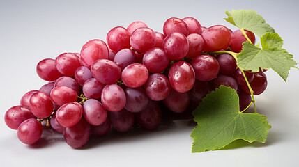 Fototapeta premium Photo of fresh and sweet red and green grapes